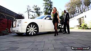 cali carter blowing five big black cocks in group