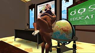 Intense Fucking Lesson With Big Tits In Classroom!