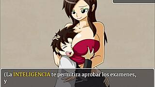 Dive into college anime hentai with teacher and student fun