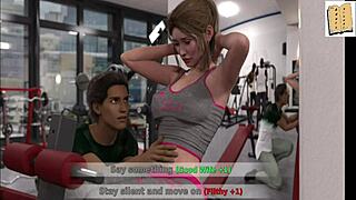 Blondýnka manželka a nevlastní máma s obřími prsy se nechává tvrdě vrtat