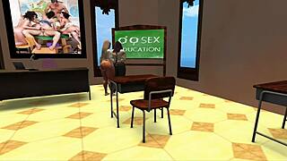 Intense Fucking Lesson With Big Tits In Classroom!