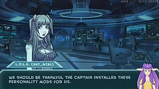 Princess Boobs In Space Battle