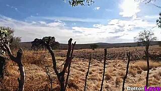 does this big ass latina love outdoor fucking?