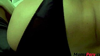 Stepson snuggles with stepmother