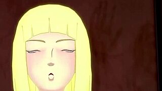 Samui giving a Naruto blowjob in full POV fantasy