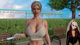 the golden boy ep 3 - gamer girl playing a game