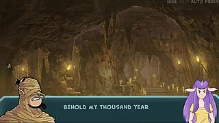 star chanel 34 early part 92 shows lara croft in cartoon adventure