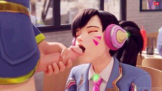 Suggestive Overwatch Hentai Collection Showcases Yanni's Ass