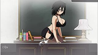 Dive into college anime hentai with teacher and student fun