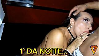 lenev8 sempre safada fucked three guys at the club and swallowed every drop from the blacks