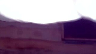 a gay man with painted lips shoves butter pack up his tattooed russian ass