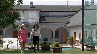 Mix pee outdoor cum lesb