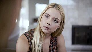 Shocking! His stepdaughter’s pregnant, now he’s torn over a taboo blonde blowjob.