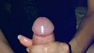 sexy skinny couple enjoys an intense handjob session