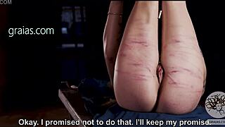 ouch, thin whip bruises hurt so bad...