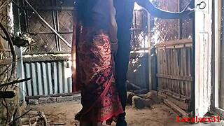 Red Saree Wife Outdoor Blowjob Official Video By Localsex31