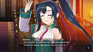 hey, ever seen magicami and koihime muso hentai collab in wild group action?