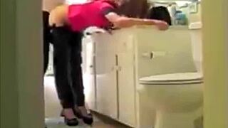 French Slut Gets Banged Hard in the Kitchen by Her Neighbor