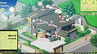 Summer Clover Harem Hentai Game Ep 2 - Sexy Boss Offers Quickie