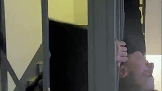 Guy Jerking Off Gets Blowjob