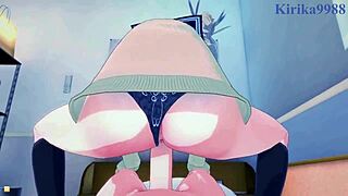 Himiko Toga Fucks Mirko Hard!