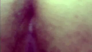 Ann Latina's Intense Golden Shower In Bathroom!