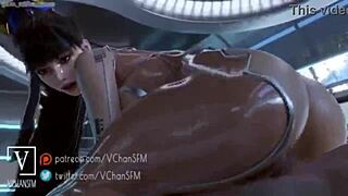 Super Cursed Pounding In Wild 3D Cartoon Hentai Action!