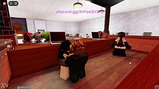 cheating roblox girl takes big black cock in anime hentai