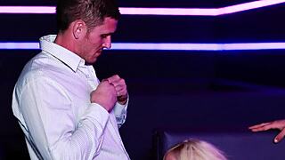 Gay threesome cumshot group