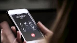 Cumsprayed babe gets drilled bent over by horny guy