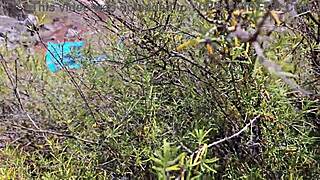 Chubby Dude Fucks Hot Latina Outdoors, But Can You Handle Her Curves?