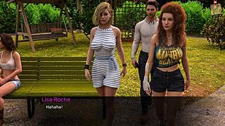 nursing back to pleasure with two hot teen 18+s on a walk