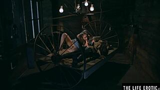 crazy milf with puffy nipples fucks mummy