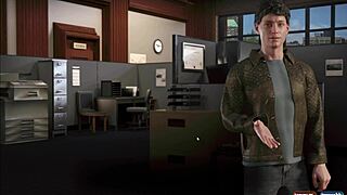 Nun Slut Rides Big Cock in Wild Police Gameplay!