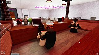 cheating roblox girl takes big black cock in anime hentai