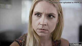 Shocking! His stepdaughter’s pregnant, now he’s torn over a taboo blonde blowjob.