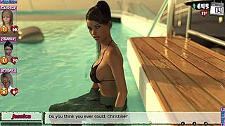 Babysitter pool party on yacht turns wild in 3D hentai. Anime teens splash and play all day!