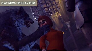 Werewolf Fucking a Perfect Pussy in Wild Animated Hentai Action Tonight