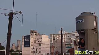 i got facialized as a latino twink in bondage uniform