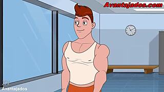 is the hetero endowed in gay porn?