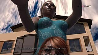 Yo, playing pool games in the dorm with stepsister and friends is wild! 🏊‍♂️