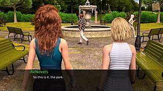 nursing back to pleasure with two hot teen 18+s on a walk