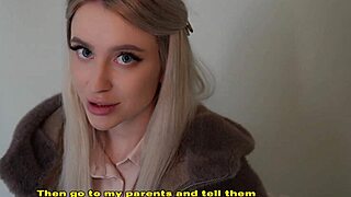 so, i convinced her for rough sex in a public hallway, nearly got caught!