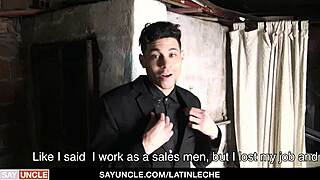 Danny hired for construction, ends up giving me a surprising blowjob - Latin Leche