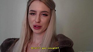 so, i convinced her for rough sex in a public hallway, nearly got caught!