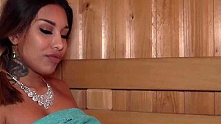 Wow, this adorable Indian girl, just like Deepika Padukone, gets pounded hard! 😍