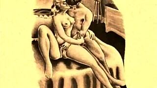 vintage erotic illustration, umm, gets me goin ya know?