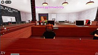 cheating roblox girl takes big black cock in anime hentai