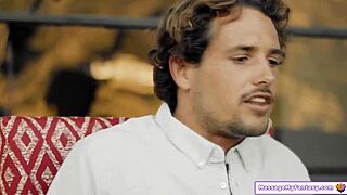 why is my tattooed stepsis giving me a nuru blowjob