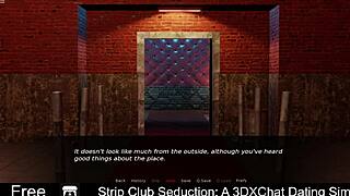 strip club seduction in 3dxchat dating sim with dancing